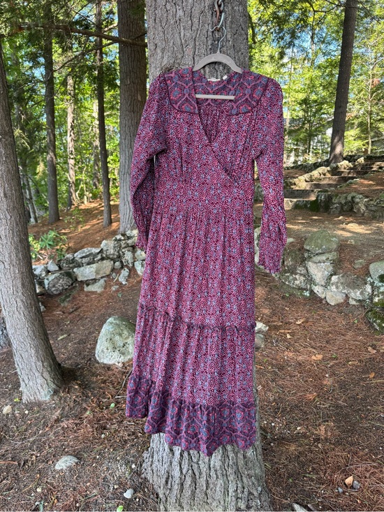 Fat Face Dresses & Skirts - Fat Face Boho Longsleeve Maxi Dress 10